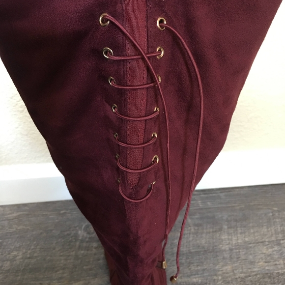 Top Moda Knee High Boots💜 - Picture 3 of 4